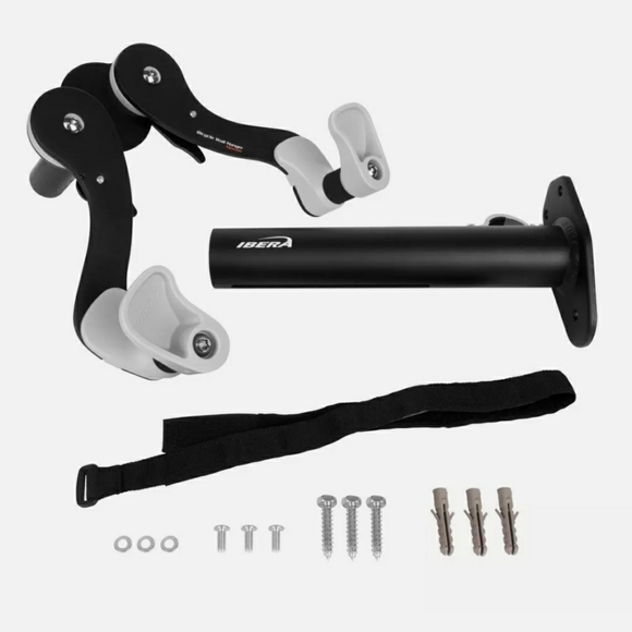 New Ibera Horizontal Bicycle Bike Wall Hanger - Picture 4 of 6